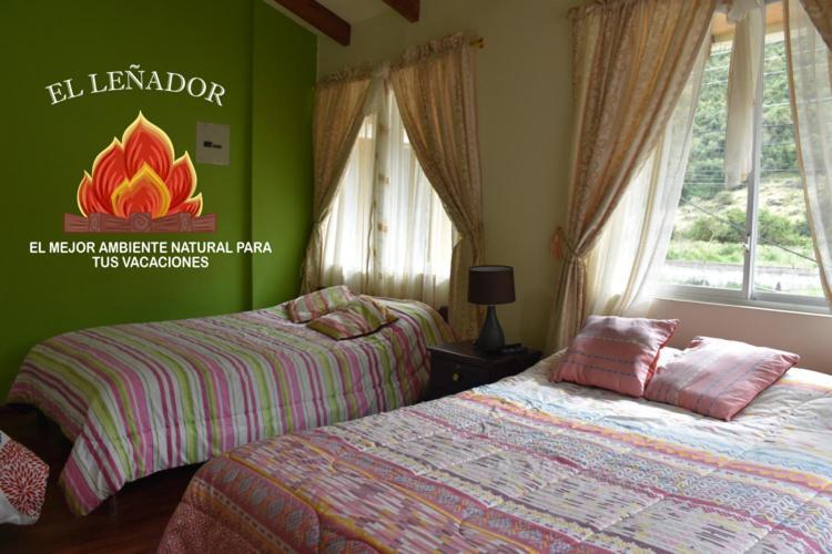 El Lenador Hotel Y Restaurante Papallacta Eksteriør billede