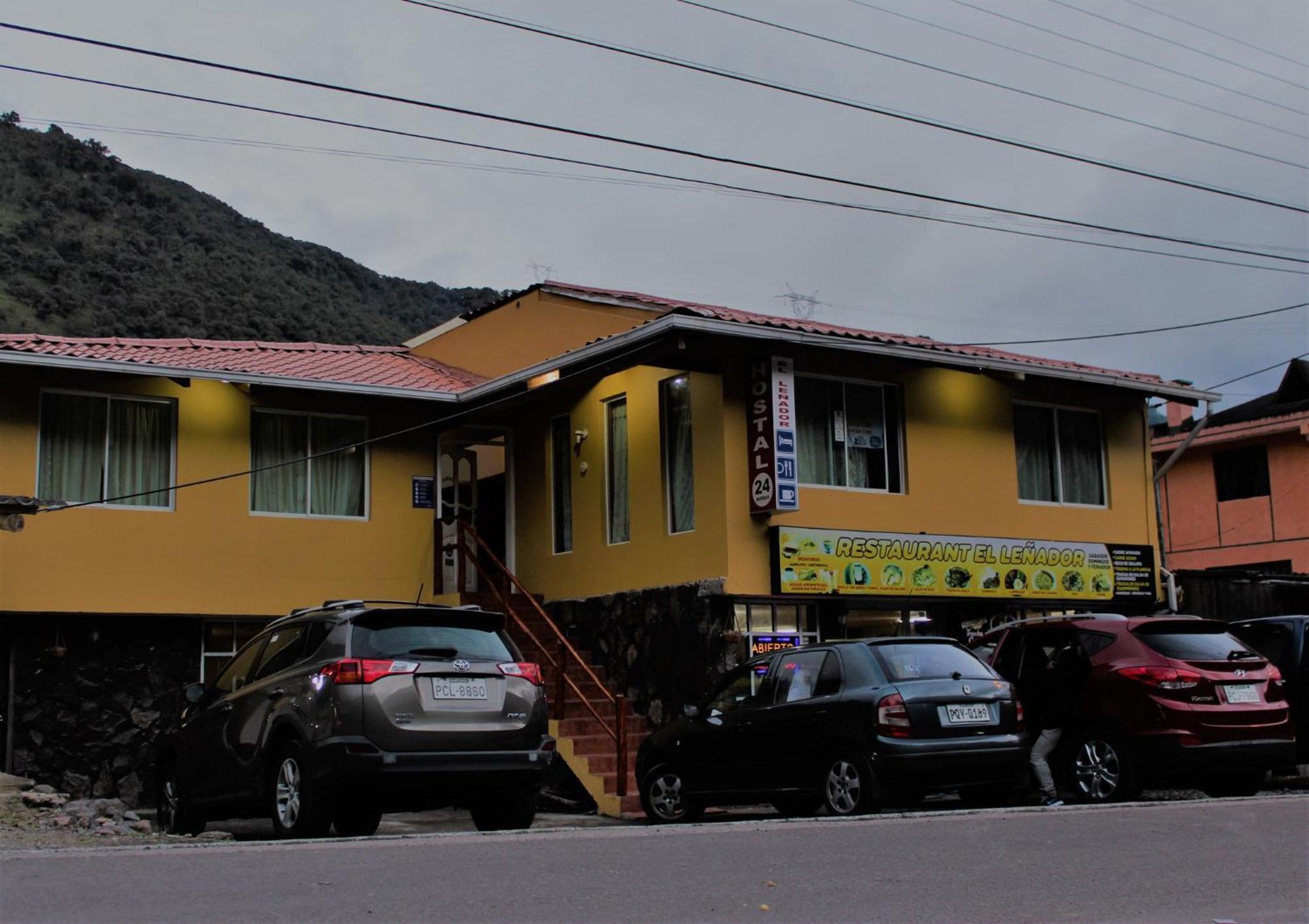 El Lenador Hotel Y Restaurante Papallacta Eksteriør billede